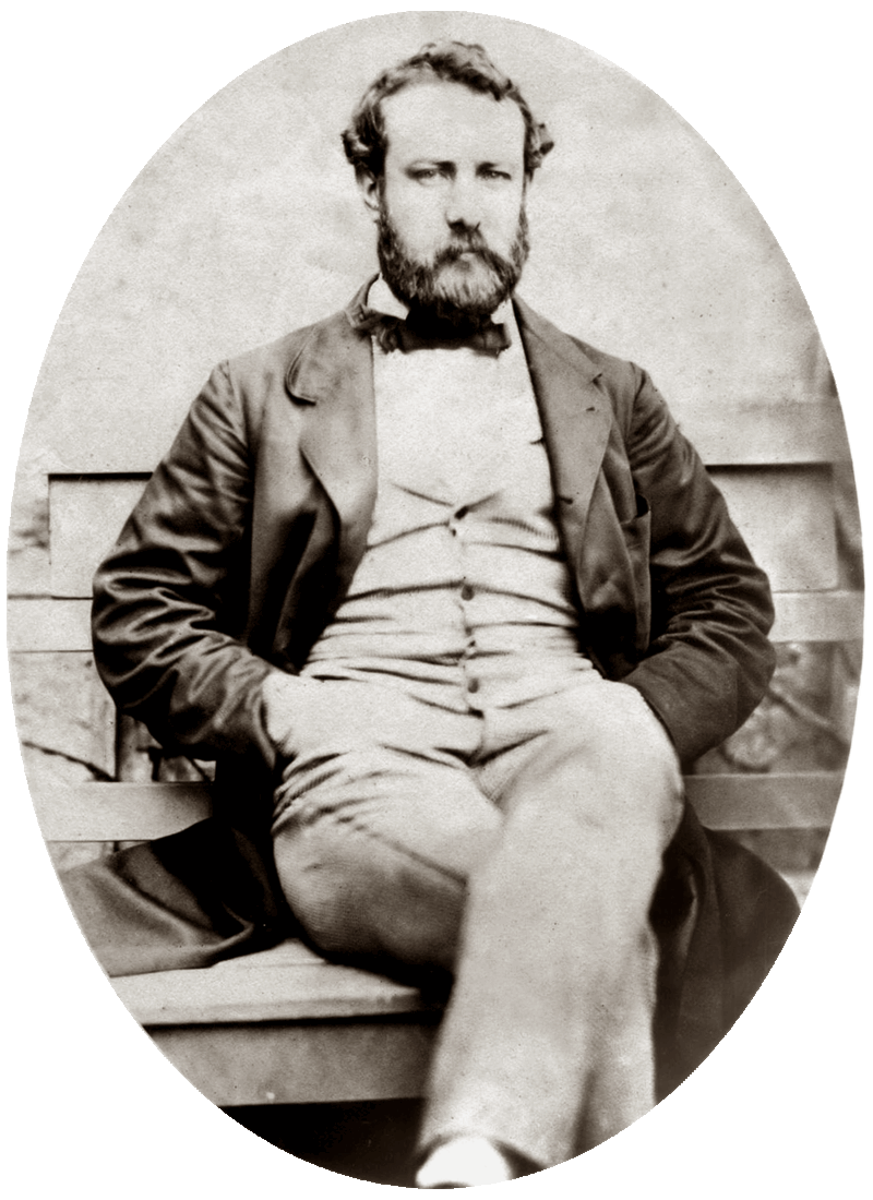 Jules Verne in schwarz-weiß